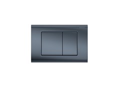 AQUATEK Панель смыва оружейная сталь матовая для INSP-0000001 Pneumo S (клавиши квадрат) PNS-0000004