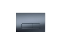 AQUATEK Панель смыва оружейная сталь матовая для INSP-0000001 Pneumo S (клавиши прямоугольная) PNS-0000009