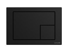 CERSANIT Кнопка CORNER для LINK PRO/VECTOR/LINK/HI-TEC пластик черный матовый A68324