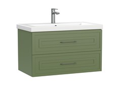 CERSANIT Тумба под раковину подвесная CLASSIC 80 для COMO 80 зеленый матовый A69092