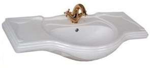 AQUANET Yatao Aquanet Раковина на тумбу ширина 85 см, цвет белый AQUANET-YB-1085