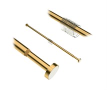 WASSERKRAFT Aisch SC-551120 Карниз для ванной, цвет золото WASSERKRAFT 551120