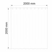 WASSERKRAFT Aland SC-85100 Шторка, цвет черный / белый WASSERKRAFT 85103