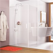 WASSERKRAFT Neime 19P/ Rhin 44S Душевая стенка ширина 100 см распашные, цвет белый WASSERKRAFT 19P10-RP100/44S10-RP100