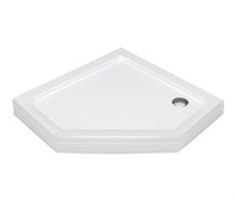 WASSERKRAFT Isen 26T Душевой поддон пятиугольный Акрил размер 100x100 см, белый WASSERKRAFT 26T38