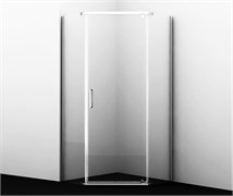 WASSERKRAFT Leine 35P Душевой уголок пятиугольный размер 100x100 см двери распашные профиль - хром / стекло - прозрачное WASSERKRAFT 35P38