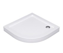 WASSERKRAFT Isen 26T Душевой поддон сектор / четверть круга Акрил размер 80x80 см, белый WASSERKRAFT 26T00