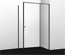 WASSERKRAFT Dill 61S Душевой уголок прямоугольный размер 100x80 см двери раздвижные профиль - черный / стекло - прозрачное WASSERKRAFT 61S17