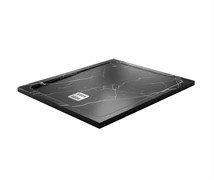 WASSERKRAFT Neime 19T Душевой поддон прямоугольный искусственный камень размер 120x100 см, черный WASSERKRAFT 19T10