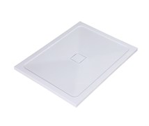WASSERKRAFT Dinkel 58T Душевой поддон прямоугольный искусственный камень размер 120x90 см, белый WASSERKRAFT 58T07