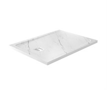 WASSERKRAFT Rhin 44T Душевой поддон прямоугольный искусственный камень размер 120x90 см, белый WASSERKRAFT 44T07