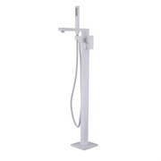 ABBER Daheim Смеситель AF8215W напольный, белый матовый AF8215W