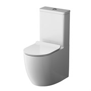 AM.PM Like Унитаз-компакт безободковый с сиденьем микролифт, белый C808600SC