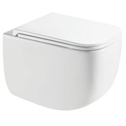 AQUAme Унитаз подвесной сиденье SoftClose, технология смыва Invisible, скрыт крепеж. 480х340х350 AQM2016PRO