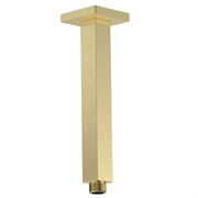 AQUAme Держатель верхнего душа, потолочный, золото шлифованное AQM8705BG