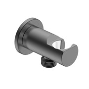 AQUAme Siena Выход из стены с держателем, металл AQM8714GM