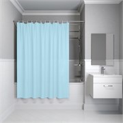 IDDIS Штора для ванной 200x180 см голубой PE (P07PE18i11) ,цвет голубой P07PE18i11