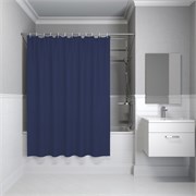 IDDIS Штора для ванной 200x180 см темно-синий PE (P05PE18i11) ,цвет темно-синий P05PE18i11
