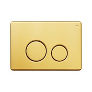 IDDIS Клавиша смыва золото Unisteel 001 (UNS01GGi77) UNS01GGi77