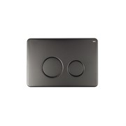 IDDIS Клавиша смыва Unisteel механическая, матовый графит (UNSR2GMi77) UNSR2GMi77