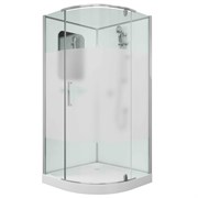 GROSSMAN Душевая кабина 1/4 круга Classic GR170 (100х100х205) дверь распашная GR170