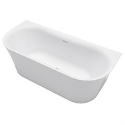 AZARIO Ванна акриловая ENGELS 1700x750x580 пристенная, в комплекте с сифоном и металлической рамой (ENG17075) ENG17075