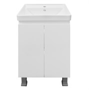 AZARIO Комплект Тумба Мила 50/Н напольная с раковиной Monte 50 (CS00097990), цвет белый CS00097990