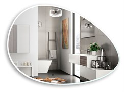 AZARIO Зеркало OMEGA 920*600 c подсветкой и диммером, бесконтактный сенсор (LED-00002556) LED-00002556