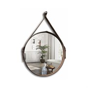 AZARIO Зеркало Капитан D510 коричневая кожа (ФР-00001313) ФР-00001313