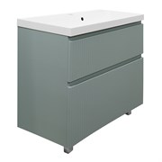 AZARIO Комплект Тумба Viola 80/2Н 800х450х850 напольная, с раковиной Астория 80, фисташковый (CS00097139), цвет фисташковый CS00097139