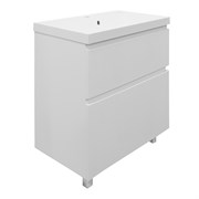 AZARIO Комплект Тумба Viola 80/2Н 800х450х850 напольная, с раковиной Астория 80, белый матовый (CS00097140), цвет белый матовый CS00097140