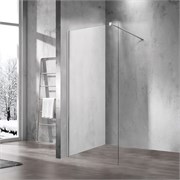 VINCEA Walk in Душевая перегородка ширина 110 см, профиль - хром / стекло - прозрачное VSW-1H110CL