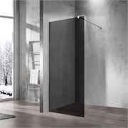 VINCEA Walk in Душевая перегородка ширина 110 см, профиль - хром / стекло - тонированное VSW-1H110CG