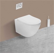 VINCEA Globo Унитаз подвесной Globo VT1-14ST Tornado, цвет белый, ультратонкое сиденье soft-close VT1-14ST