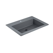 VINCEA Раковина VCB-13600G из кварца, цвет серый VCB-13600G