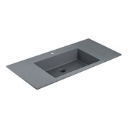 VINCEA Раковина VCB-13100G из кварца, цвет серый VCB-13100G