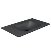 VINCEA Раковина VCB-2VP800W из искусственного камня, цвет белый VCB-2VP800B