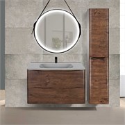 VINCEA База под раковину Paola 800 подвесная, 2 выкатных ящика soft close, R.Wood VMC-2P800RW