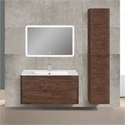 VINCEA База под раковину Paola 1000 подвесная, 2 выкатных ящика soft close, R.Wood VMC-2P100RW