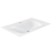 VINCEA Раковина VCB-1F800W из искусственного камня, цвет белый VCB-1F800W