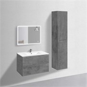 VINCEA База под керамическую раковину Mia 900 подвесная, 2 выкатных ящика soft close, Beton VMC-2MC900BT