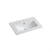 VINCEA Раковина VBS-13960S1 керамическая, цвет белый VBS-13960S1