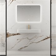 VINCEA Зеркало LED VLM-3BE900 900х800 c сенсорным выключателем и диммером VLM-3BE900
