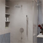 VINCEA Душевой комплект Villa VSFW-1VL3CH встраиваемый, 3 режима, хром VSFW-1VL3CH