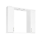 STYLE LINE Зеркальный шкаф "Олеандр-2 1000/С", белый ЛС-00000583