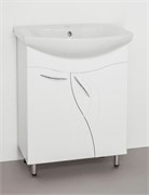 STYLE LINE Тумба с раковиной Style Line Амелия 65 под умывальник Балтика 65 ЛС-00000009