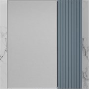 STYLE LINE Зеркальный шкаф «Стокгольм» 60 см графит софт ЛС-00002319