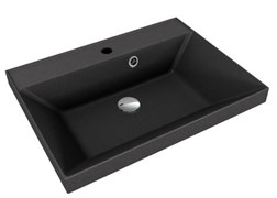 STYLE LINE Раковина для мебели ASTI 600x450 кварц, антрацит (отдельно не продается) СС-00002470