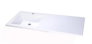 STYLE LINE Раковина для мебели Даллас 1100*480 левый (отдельно не продается) СС-00000442