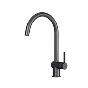AM.PM Func Смеситель для кухни с С-изливом, черный F8F07022